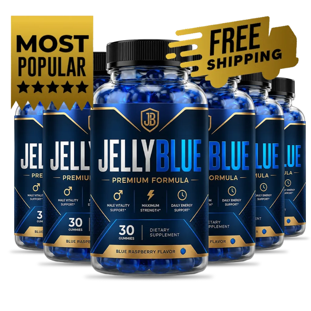 jelly blue 6 bottles